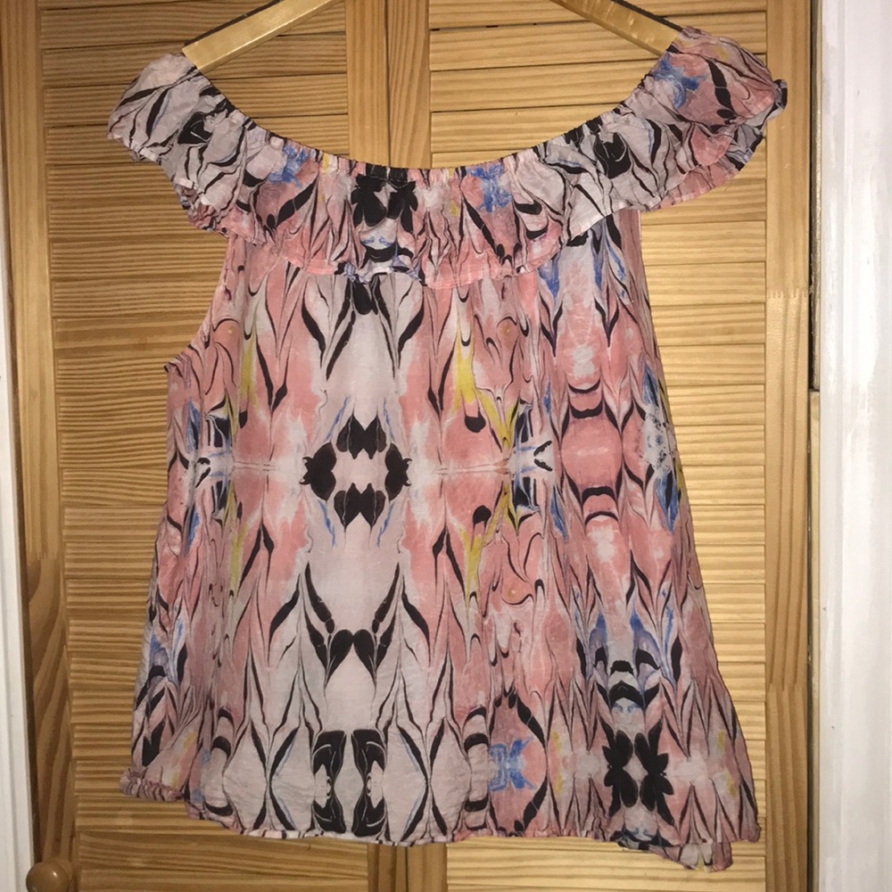 JCREW off the shoulder Blouse